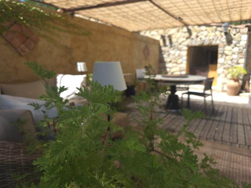 Terrasse studio des pierres